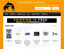 Tablet Screenshot of blackplaguepdr.com